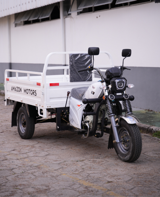 Suspensão e freios do AMZ Triciclo